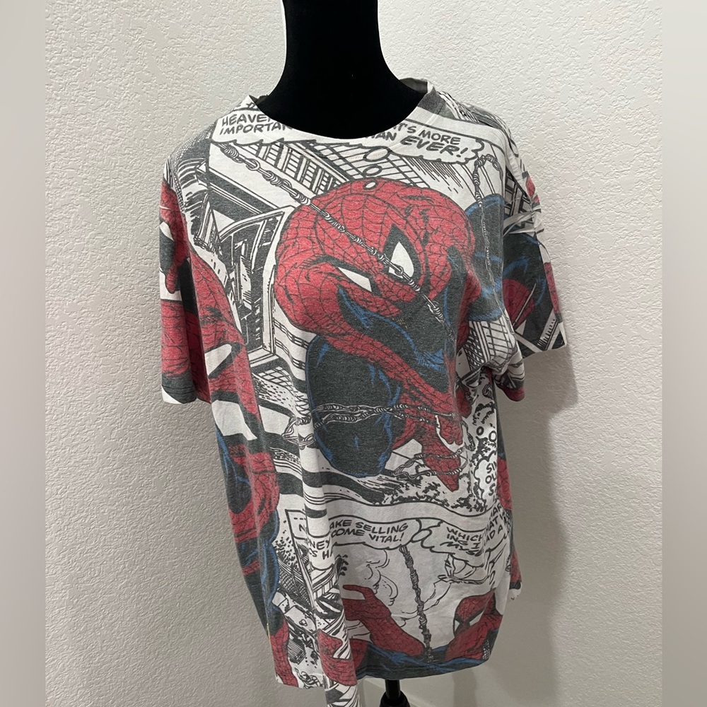 Spider-Man Disneyland Comic Shirt
